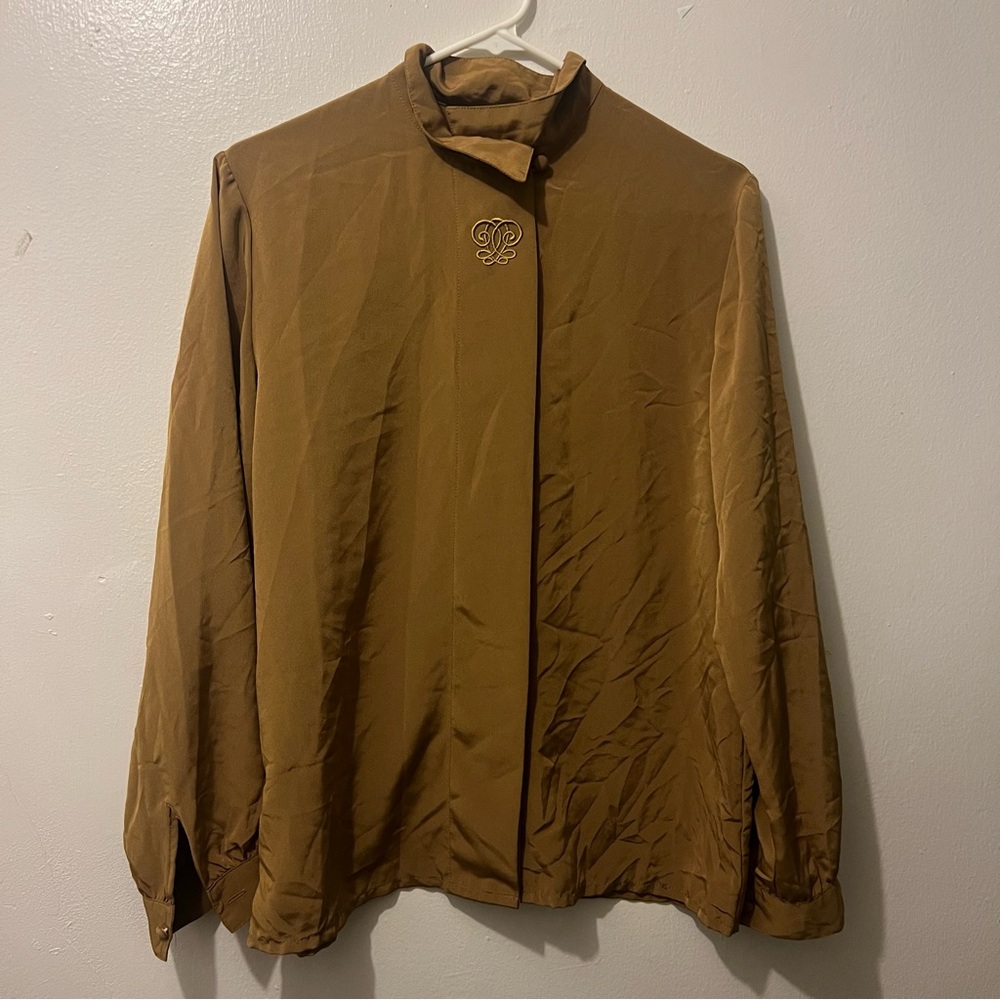 Sterling Collection Brown Blouse